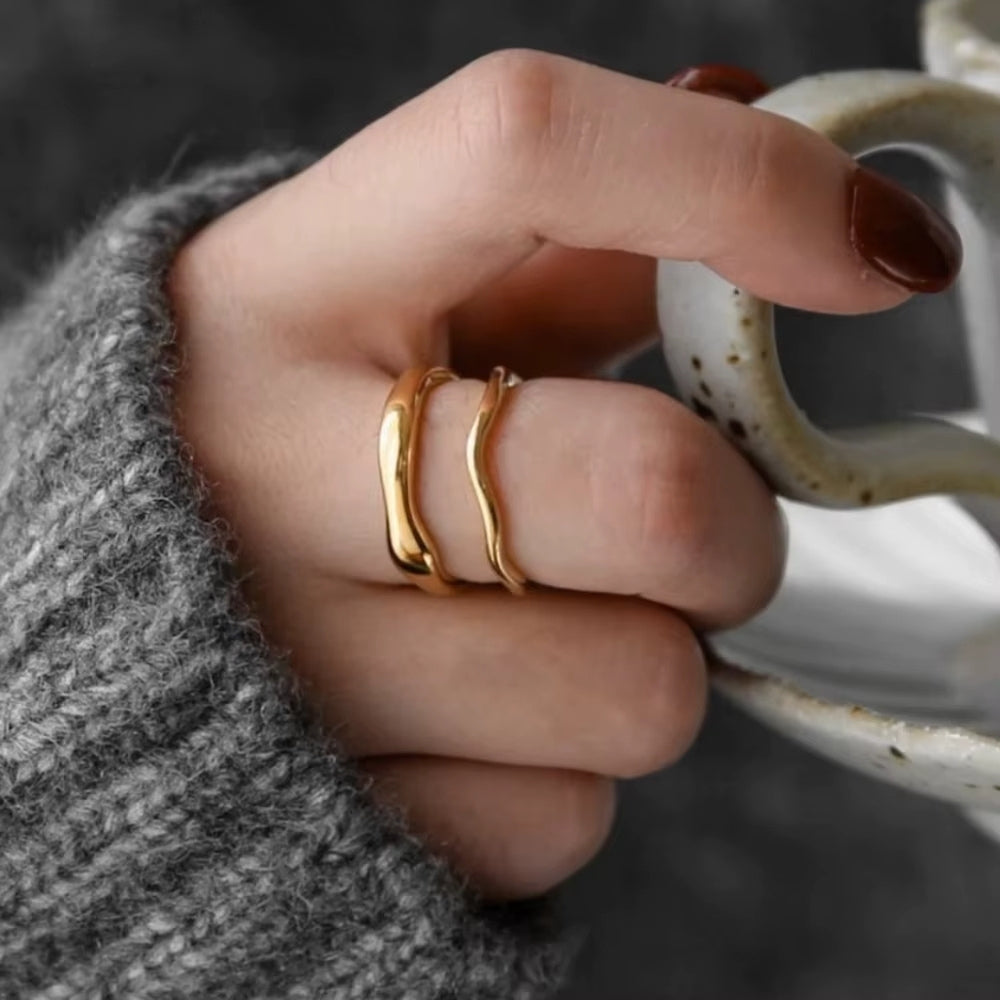 SCULPTED Statement Ring